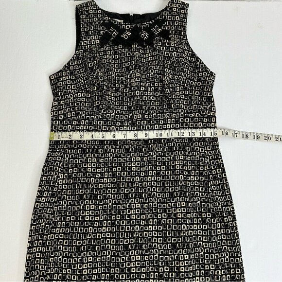 Evan Picone NWT Black Beyond The Shadow Contemporary Sheath Career Dress 6/C32 - Picture 11 of 13